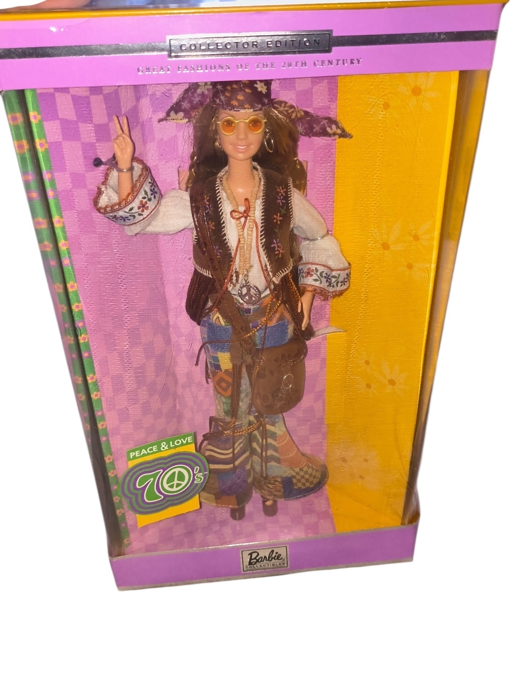 70s Peace & Love Hippie Doll - Multicolor